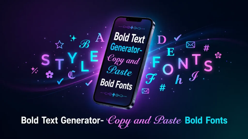 Bold Text Generator- ๐๐ธ๐น๐ ๐ช๐ท๐ญ ๐๐ช๐ผ๐ฝ๐ฎ Bold Fonts